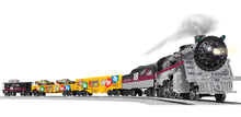 Load image into Gallery viewer, Lionel T1828TRAIN Kyle Busch 18 Train Set M&amp;Ms Nascar Steam C-10 SEALED O SCARCE
