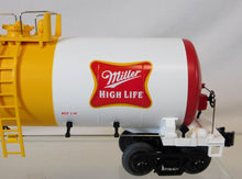 Load image into Gallery viewer, MTH 30-73313 Miller High Life O Gauge Rail King Modern Tank Car Beer Train

