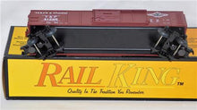 Load image into Gallery viewer, MTH 30-7413 Texas &amp; Pacific Semi Scale Box Car Rd# 41200 T&amp;P Railway boxed 1997
