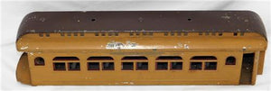 Lionel 490 Observation Car State Two Tone Brown Standard Gauge Passenger As Is