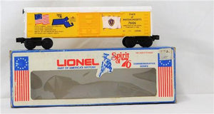 Lionel 6-7606 State of Massachusetts Box Car Spirit of 76 Bicentennial Colony