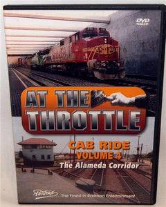 At The Throttle Cab Ride Vol.4 The Alameda Corridor Pentrex DVD BNSF UP Railroad Used