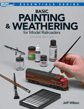 Load image into Gallery viewer, Basic Painting and Weathering for Model Railroaders, 2nd Edition Book #12484
