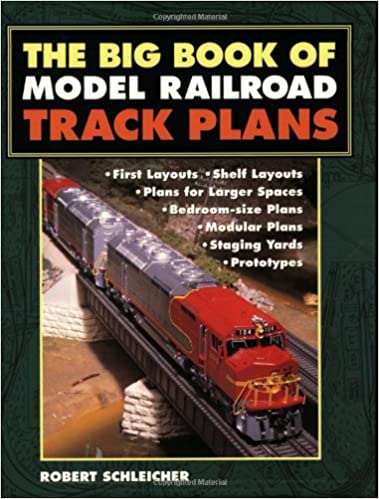 Big Book of Model Railroad Track Plans Schleicher NEW old stock 99 Plans 271pgs