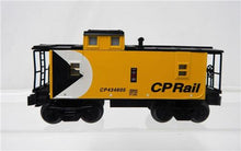 Load image into Gallery viewer, Lionel 25044 Canadian Pacific Rail Cupola Yellow Caboose CPR  #434605 Lighted O gauge
