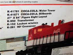 K-Line Coca-Cola Diesel Freight Set BOX ONLY K-1611 Coke BOX ONLY