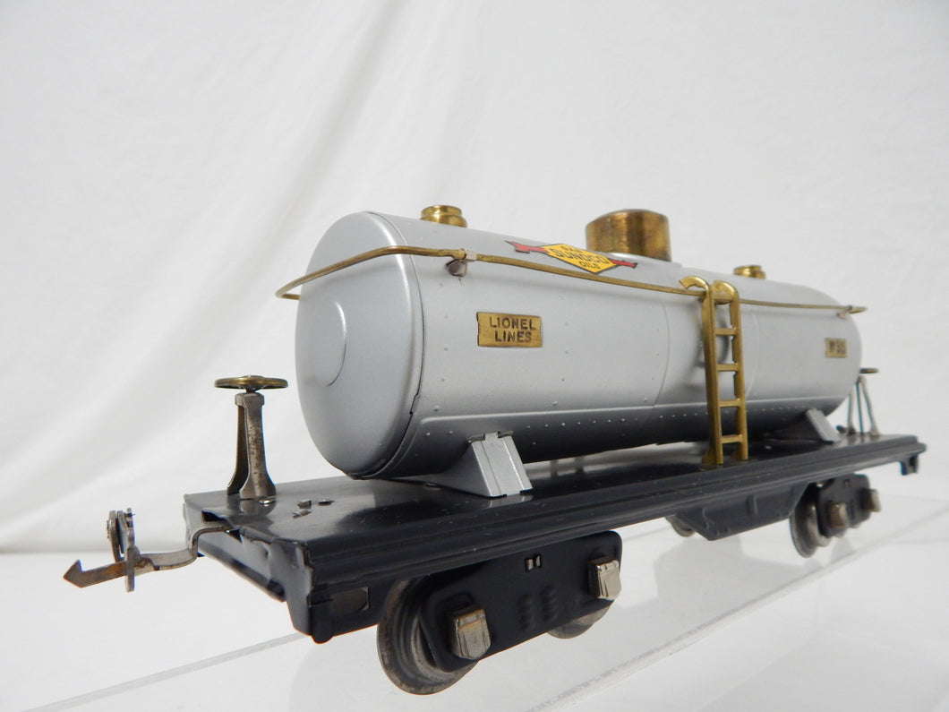 Lionel Trains 515 Standard gauge Tank Car Sunoco Oils A+ Repaint Prewar odd combo