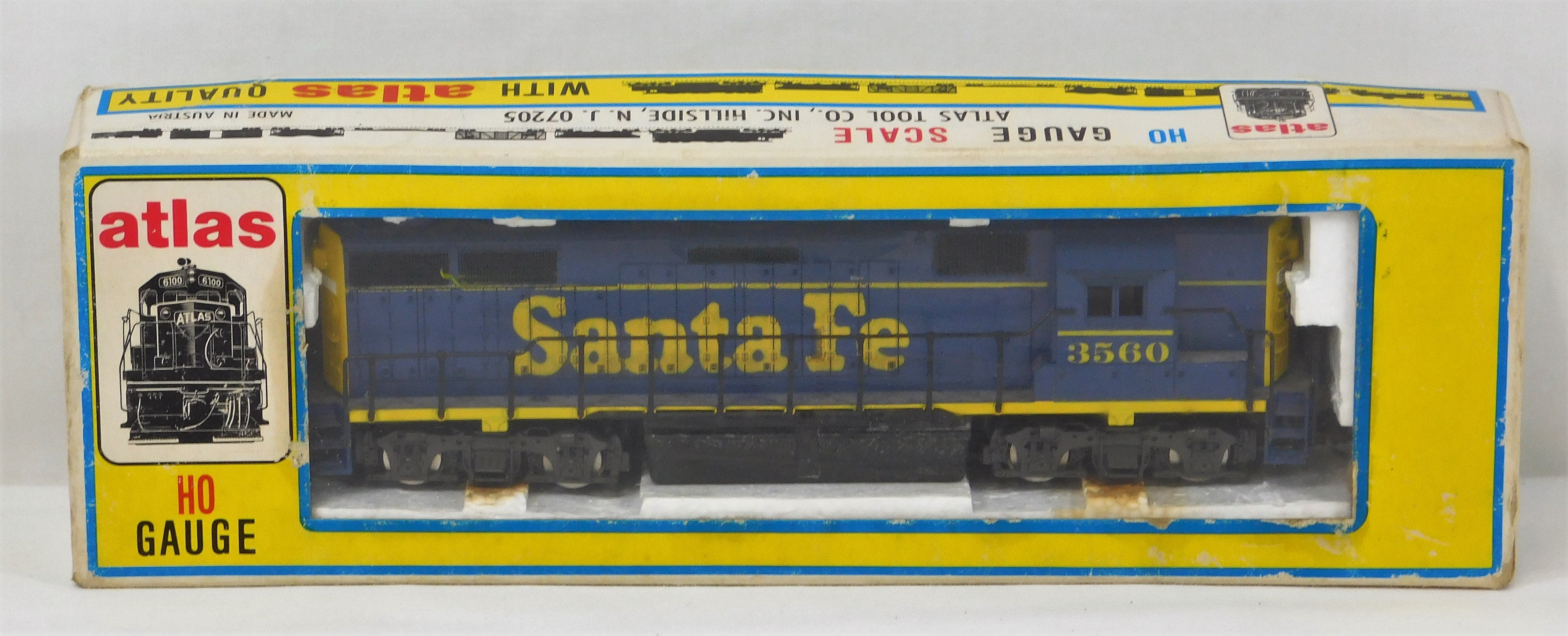 Ho scale hot sale santa fe engine