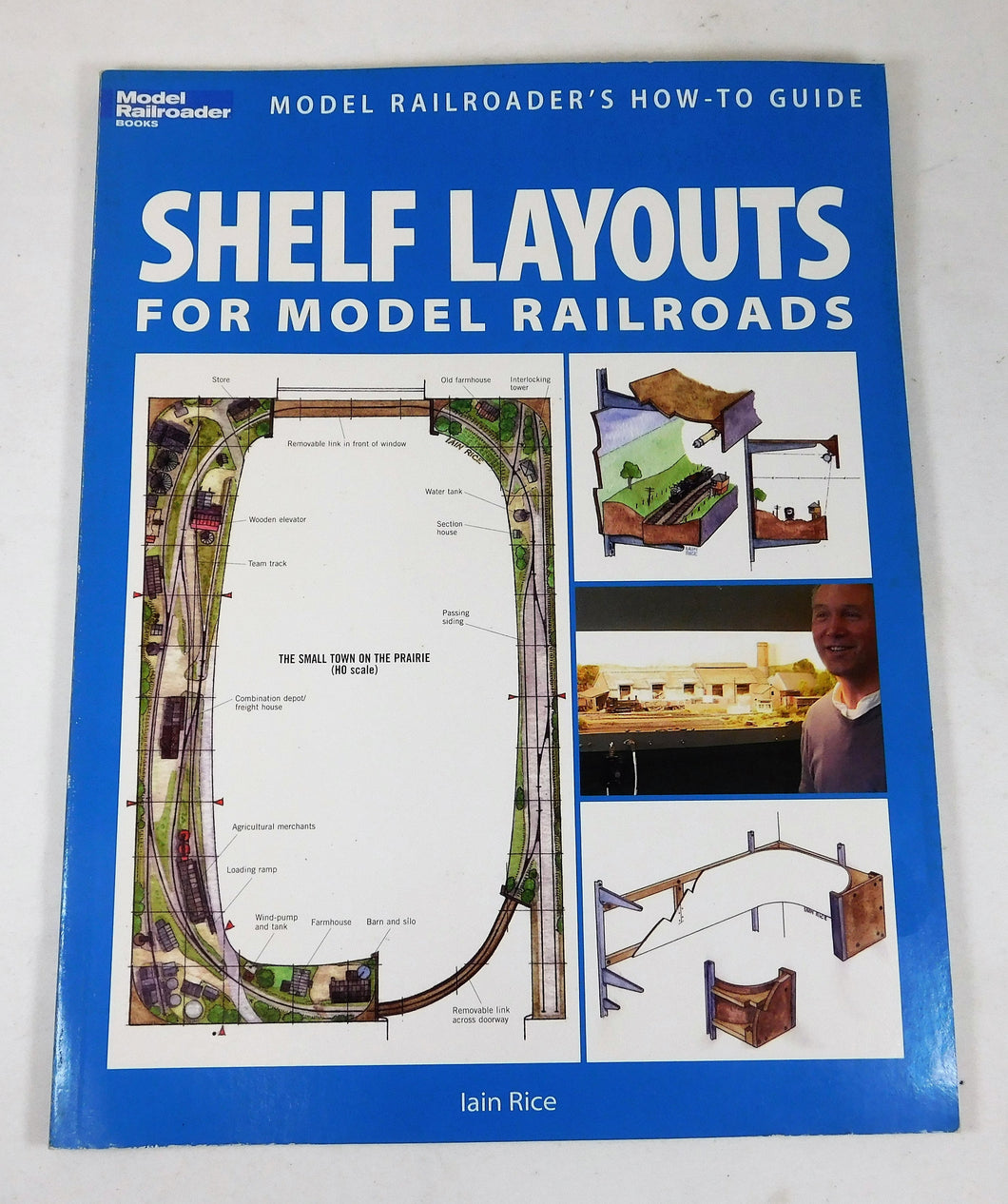 Shelf Layouts for Model Railroads How-to Guide Book Iain Rice N & HO Scale