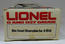 Load image into Gallery viewer, Lionel 9540 Blue Comet Tempel Observation Car Jersey Central Heavyweight Boxd C7
