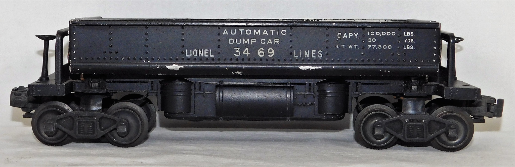 Clean 1938 Lionel 3859 Coal Dumping Car - Tobias Toys & Trains Clean 1938 Lionel 3859 Coal Dumping Car - Tobias Toys & Trains