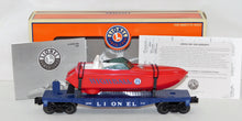 Load image into Gallery viewer, Lionel 6-26785 Power Boat on flat car racer boat actually MOTORIZED Highball new
