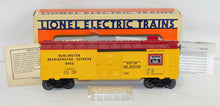 Load image into Gallery viewer, Lionel 6-19823 Burlington Ice Car Refrigerator Express Use with Icing Station Operating
