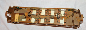 Lionel 431 Dining Car State Two Tone Brown Standard Gauge Passenger 12whl Restrd