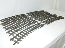 Load image into Gallery viewer, Aristocraft 10 sections Curved Track Brass Rail G Gauge 600mm Radius 4&#39; curves
