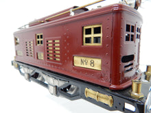Load image into Gallery viewer, Lionel Trains #8 Standard Gauge Electric Engine NYC Maroon / Brass 1925-26 Pro Repaint
