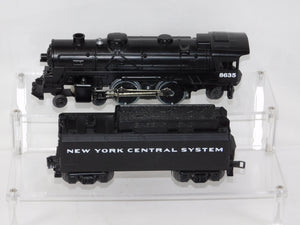 Lionel Trains NYC Steam Loco & Tender 4-4-2 Railsounds New York Central 8635 Diecast