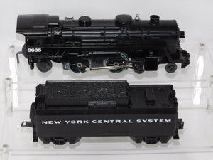 Lionel Trains NYC Steam Loco & Tender 4-4-2 Railsounds New York Central 8635 Diecast