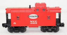 Load image into Gallery viewer, Lionel Trains 6-26574 New York Central Railroad lighted red caboose O/027 NYC
