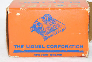 Lionel 260 Red Bumper Lighted Die Cast BOXED Works Lighted 1950s USA O C8 1950s