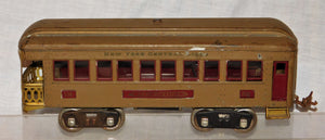 Lionel 337 338 Standard Gauge Passenger cars New York Central Mojave/Maroon ORGN