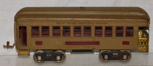 Lionel 337 338 Standard Gauge Passenger cars New York Central Mojave/Maroon ORGN