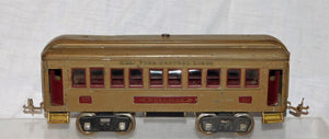 Lionel 337 338 Standard Gauge Passenger cars New York Central Mojave/Maroon ORGN