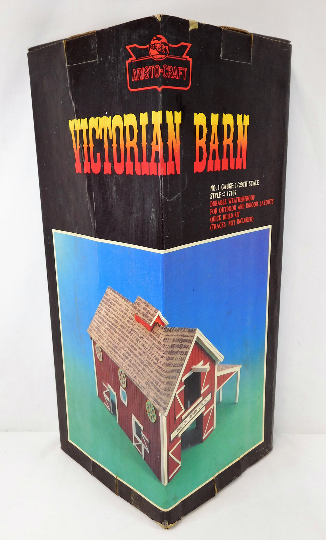 Aristocraft 17107 Victorian Barn Delton Livery Stable KIT HARDtoFIND GScale 1/29