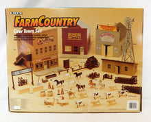 Load image into Gallery viewer, Ertl 4421 Farm Country Ranch Cowtown Set 100pc 1/64 NIB Toy O/S sealed C-10 HTF
