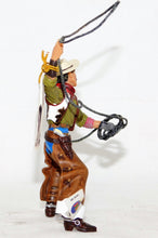 Load image into Gallery viewer, Papo 836 Cowboy with Lasso Figure 2002 out of production Rodeo Old West figurine
