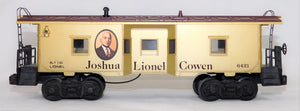 Lionel Trains 6421 Joshua Lionel Cowen Gold Bay Window Caboose Limited Ed Series