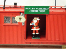 Load image into Gallery viewer, Santa&#39;s North Pole Workshop Lights &amp; Smokes G Gauge USA Trains diorama Christmas
