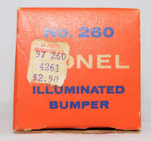 Load image into Gallery viewer, Lionel 260 Red Bumper Lighted Die Cast BOXED Tested works Lighted O/027 Super O
