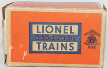 Load image into Gallery viewer, Lionel 260 Red Bumper Lighted Die Cast BOXED Works Lighted 1950s USA O C-8 earlier box
