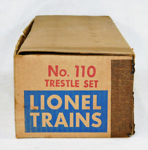Lionel Trains 110 Graduated Trestle Set 24pcs Up & Down Boxed w/ALL extras COMPLETE