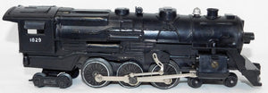 Marx 1829 Santa Fe 4-6-4 Santa Fe Steam Locomotive + Tender 3/16" O Hudson Srvcd