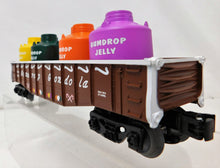 Load image into Gallery viewer, Lionel 6-26470 Gondola w/Canister Load Gingerbread Junction Santa&#39;s RR LNIB Xmas

