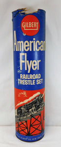 American Flyer 26782 Graduated Trestle Set BOXED COMPLETE 24p +CLIPS Over Under