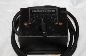 American Flyer #2 transformer 75 watts AC tested& works postwar rough cosmetics