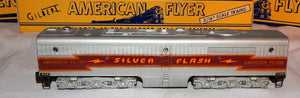American Flyer Silver Flash Passenger Set K5469WT PA diesels 477 478 Chestnut stripes