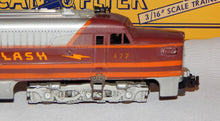 Load image into Gallery viewer, American Flyer Silver Flash Passenger Set K5469WT PA diesels 477 478 Chestnut stripes
