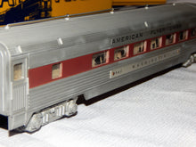 Load image into Gallery viewer, American Flyer Silver Flash Passenger Set K5469WT PA diesels 477 478 Chestnut stripes
