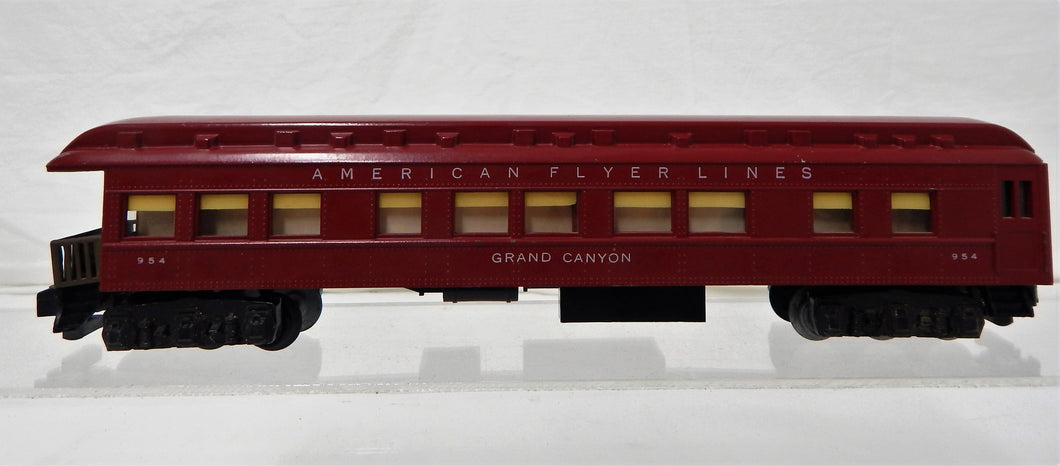 American Flyer 954 Heavyweight Grand Canyon Observation Car 1953-54 Passenger S