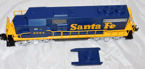Lionel Trains 6-28868 Santa Fe GP38 Diesel Loco 3524 O C8 Trainsounds Blue Freig