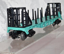 Load image into Gallery viewer, Lionel 6-26030 New York Central Bulkhead flat car w/ stakes Diecast trucks NYC
