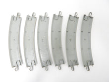 Load image into Gallery viewer, Bachmann 44501 EZ-Track 6 pcs 18&quot; curved Nickel Silver gray roadbed HO C10 44580
