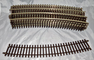 Atlas O #7062 Lot of 16 Sections 36" radius Complete Circle 2 Rail O Scale nickle silver
