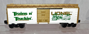 Lionel Trains 6-7803 Trains N' Truckin' 1977 Boxcar Dealer Bonus 3 rail Promo