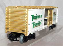 Load image into Gallery viewer, Lionel Trains 6-7803 Trains N&#39; Truckin&#39; 1977 Boxcar Dealer Bonus 3 rail Promo
