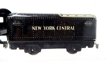 Load image into Gallery viewer, Marx 1940s Steam Freight Set 495 loco +5 tin cars COMPLTE RTR CLEAN chrome front
